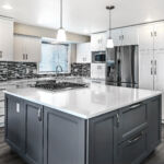 Remodeled kitchen