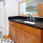 Remodeled bathroom