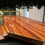 Tigerwood deck