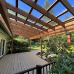 Deck roof structure